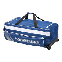Load image into Gallery viewer, Kookaburra Pro 1.0 Wheelie Bag- Navy & White
