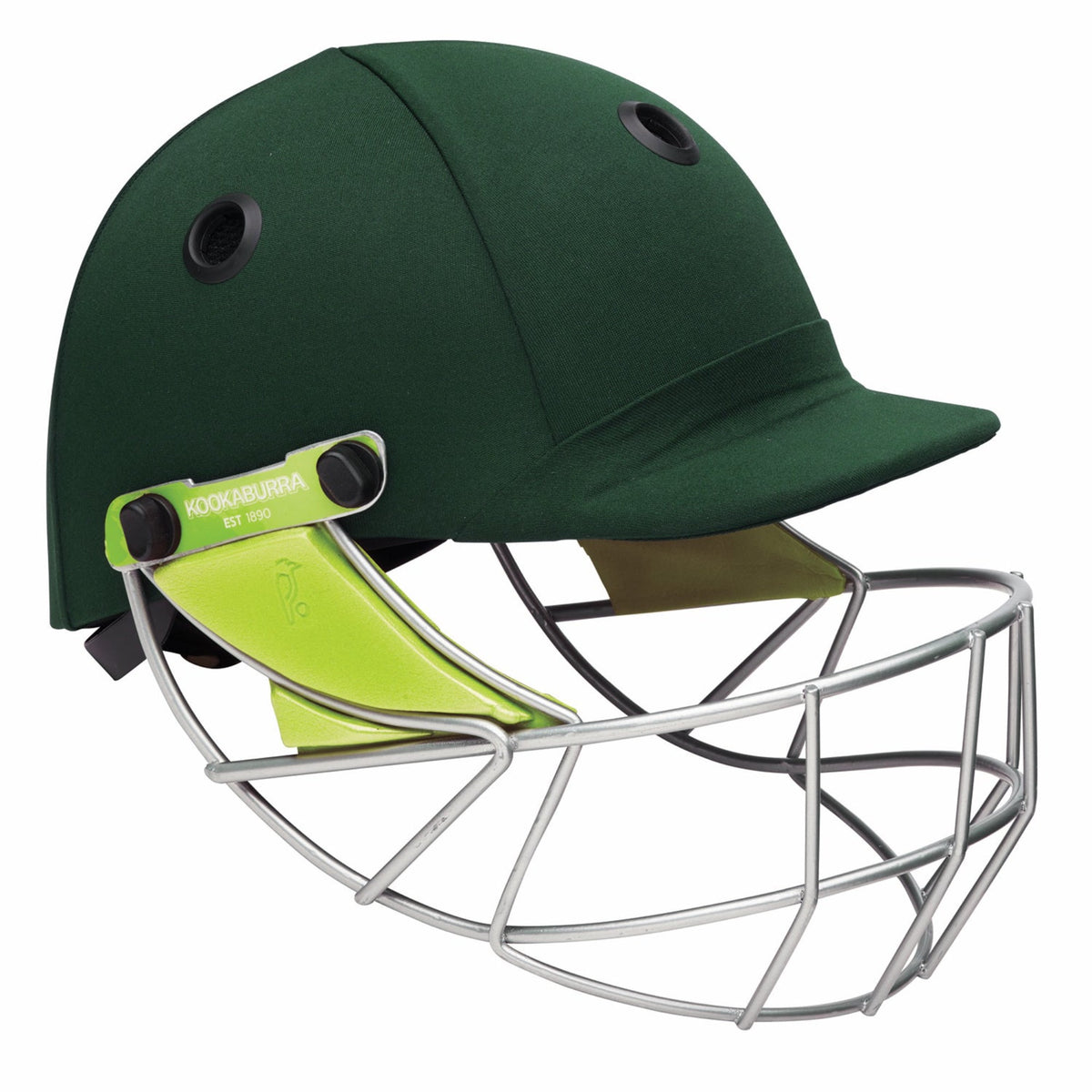 Kookaburra Pro 600 Cricket Helmet - Bottle Green – Kookaburra