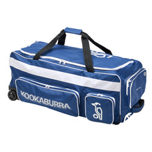 Load image into Gallery viewer, Kookaburra Pro 2.0 Wheelie Bag- Navy and White
