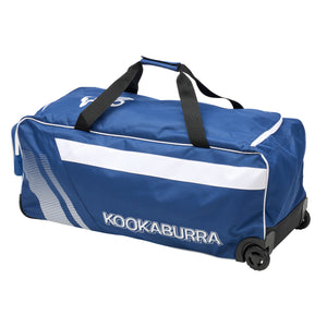 Kookaburra Pro 2.0 Wheelie Bag- Navy and White