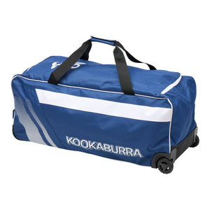 Kookaburra Pro 3.0 Wheelie Bag- Navy and White