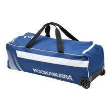 Load image into Gallery viewer, Kookaburra Beast Pro 4.0 Wheelie Bag- Navy and White
