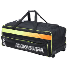 Load image into Gallery viewer, Kookaburra pro 3 cricket bag black yellow
