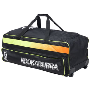 Kookaburra pro 3 cricket bag black yellow