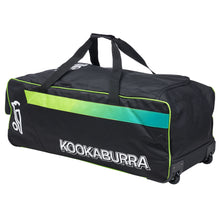 Load image into Gallery viewer, Kookaburra Pro 2 cricket bag black Lime 
