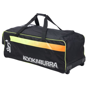Kookaburra cricket bag pro2 black and yellow 