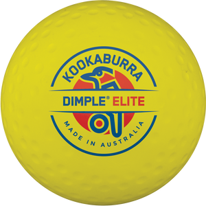 Kookaburra Dimple Elite Yellow Hockey Ball