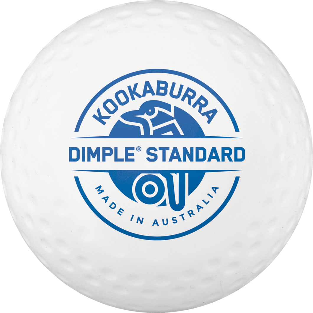 Kookaburra Dimple Standard White Hockey Ball