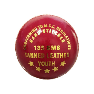 Red Cherry Cricket Ball - 2pc 135gm